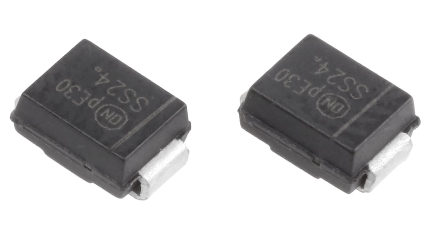 onsemi SMD Schottky Diode , 40V / 2A, 2-Pin DO-214AA (SMB)