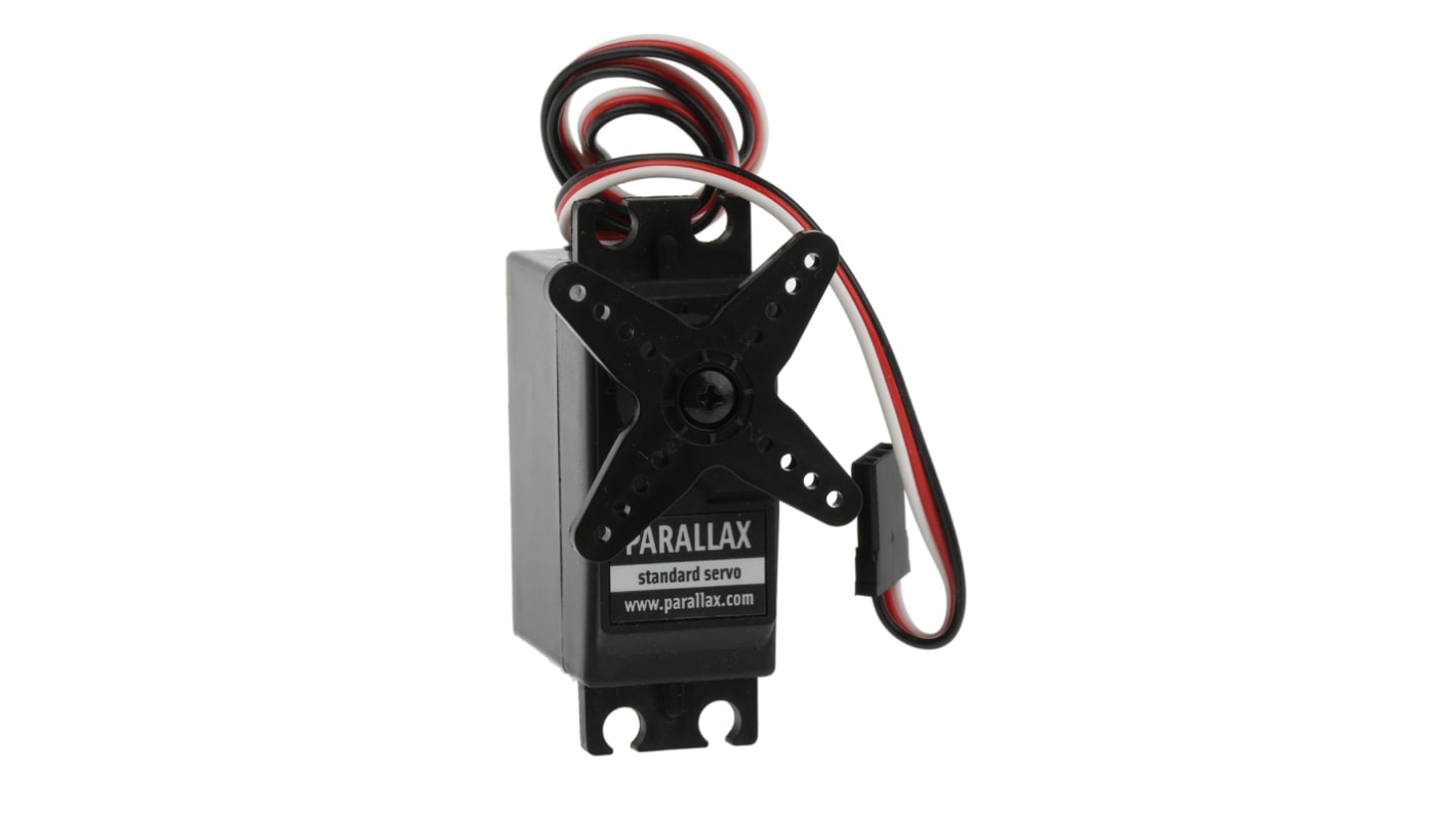 90000005 Parallax Inc 4 → 6 V 140 mA Servo Motor, 27 Ncm Max Output