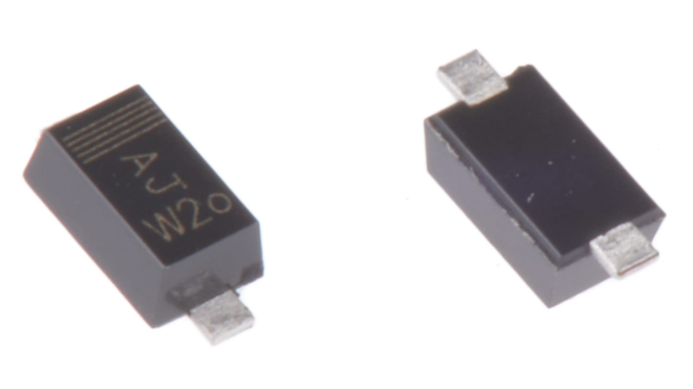 Nexperia 40V 120mA, Schottky Diode, 2Pin SOD123F BAS40H,115 RS