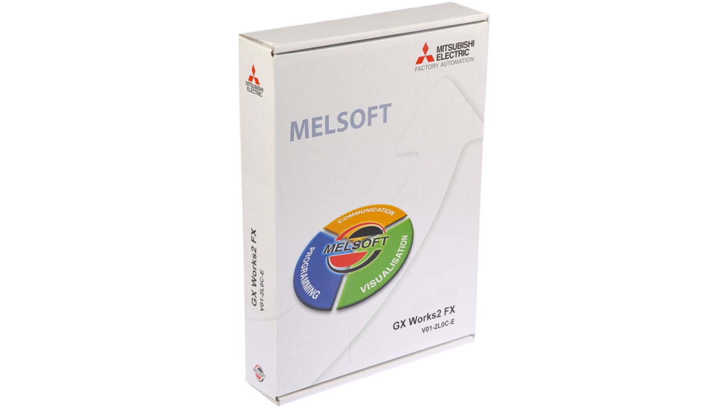 Mitsubishi PLC-Programmiersoftware 1,87, zum Einsatz mit Serie FX PLC, für Windows 2000, Windows 7, Windows Vista,