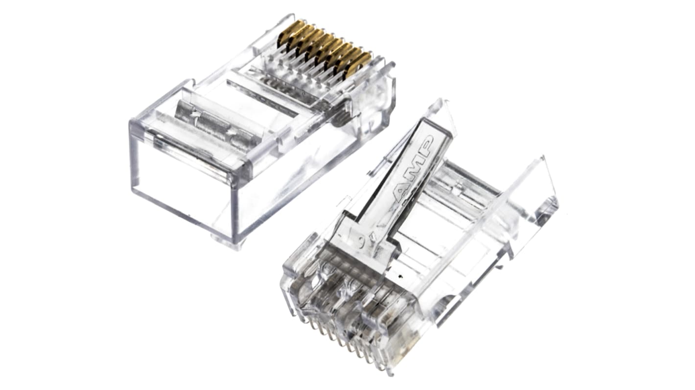 COMMSCOPE Male RJ45 Connector, Cat5, UTP Shield