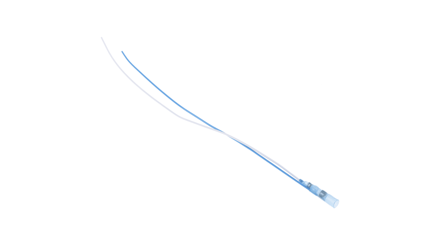 Manguitos de soldadura, TE Connectivity, Azul, Polivinilidenofluoruro (PVDF), diámetro del cable de 0.3 → 4.4mm
