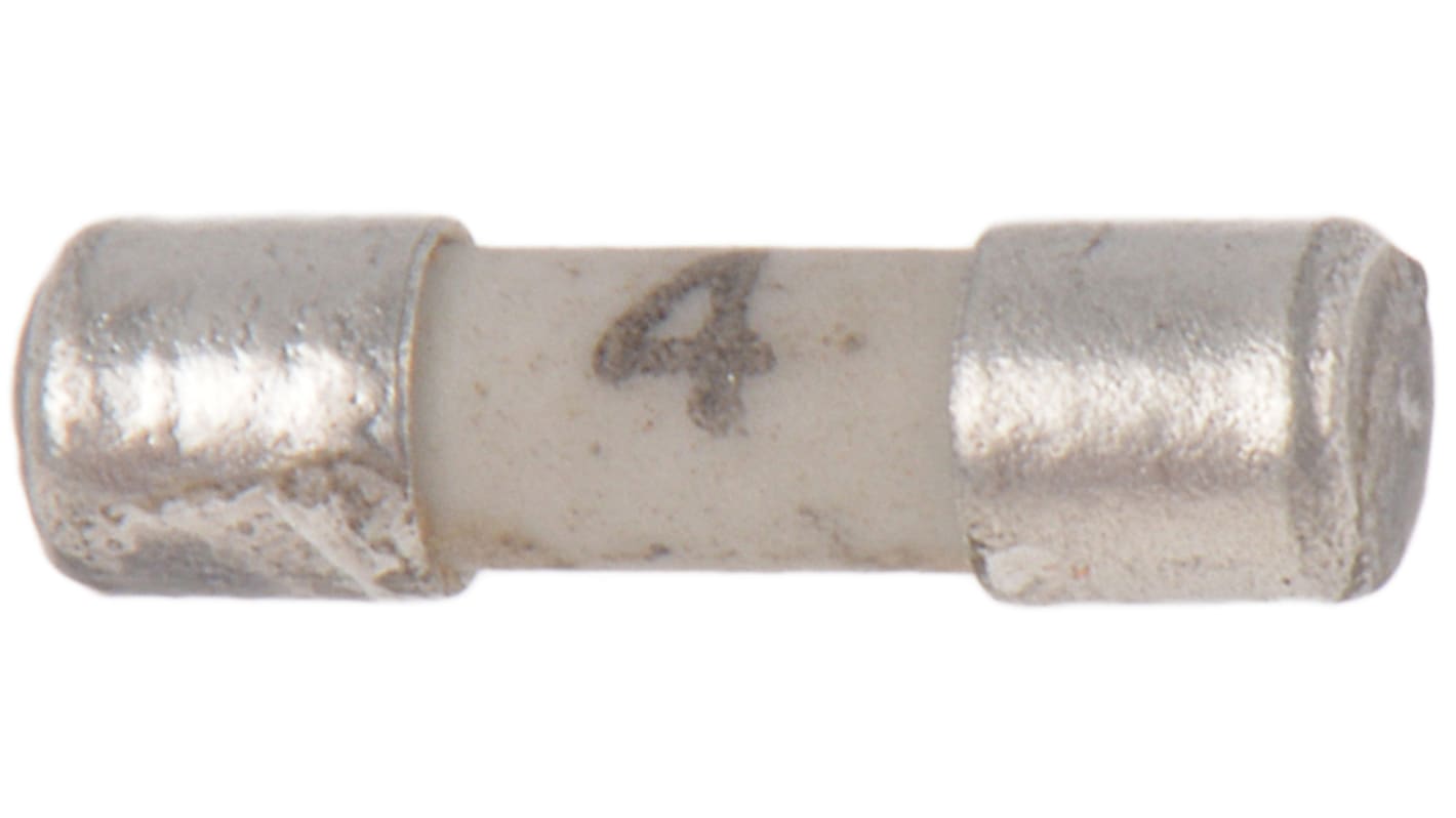 Schurter Sicherung, nicht rückstellend 4A 125V ac/dc Keramik F 7mm 2mm