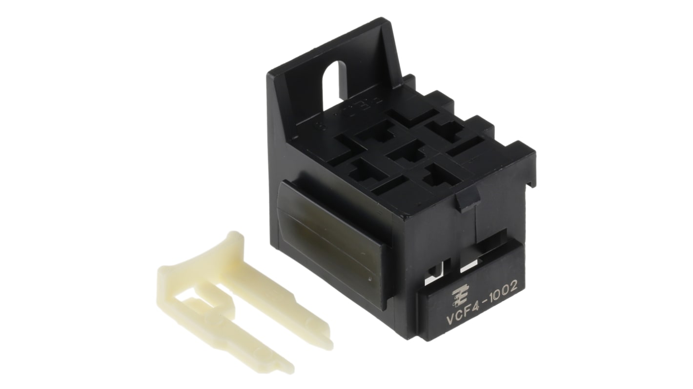 VCF41002 414191060 TE Connectivity 5 Pin Flange Mount Relay Socket