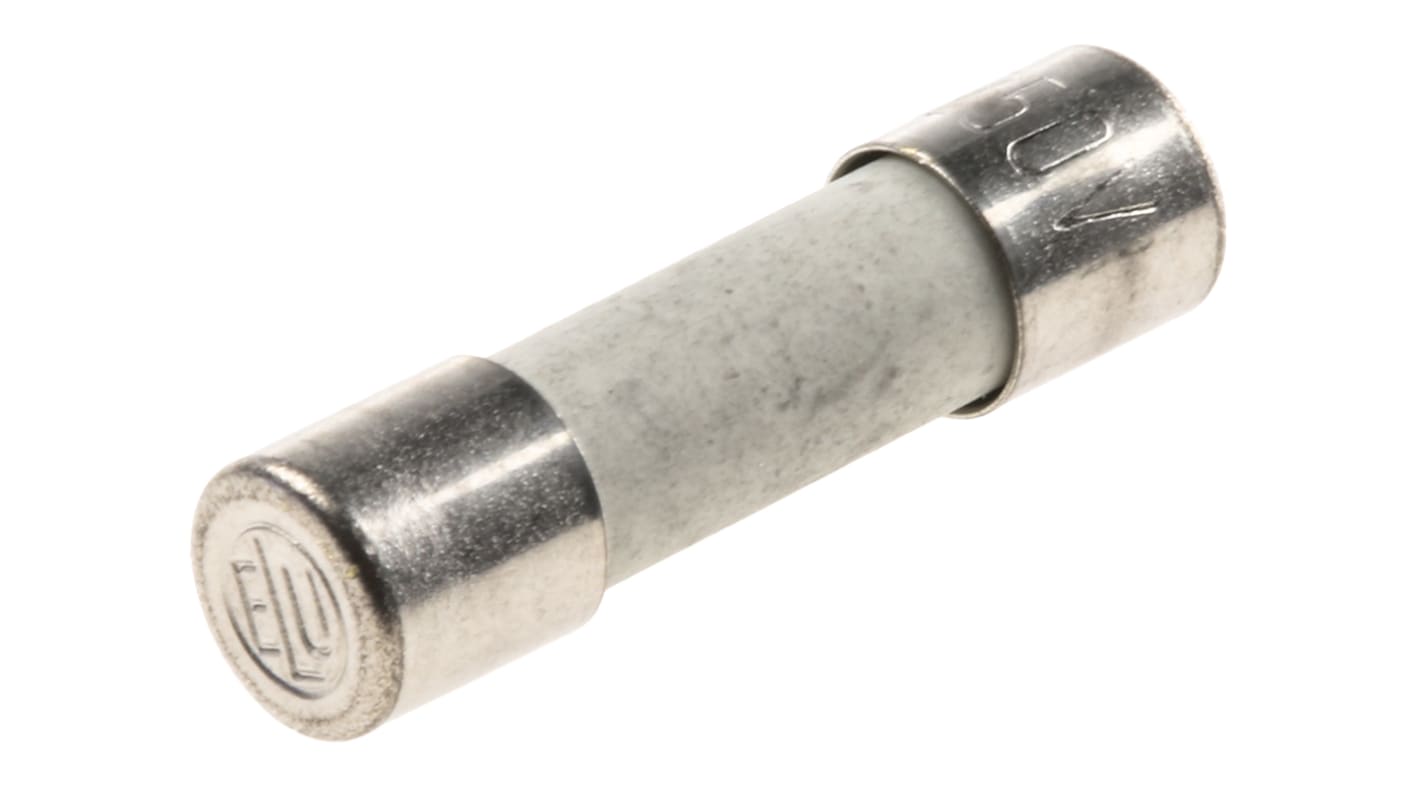 SIBA 2A T Ceramic Cartridge Fuse, 5 x 20mm