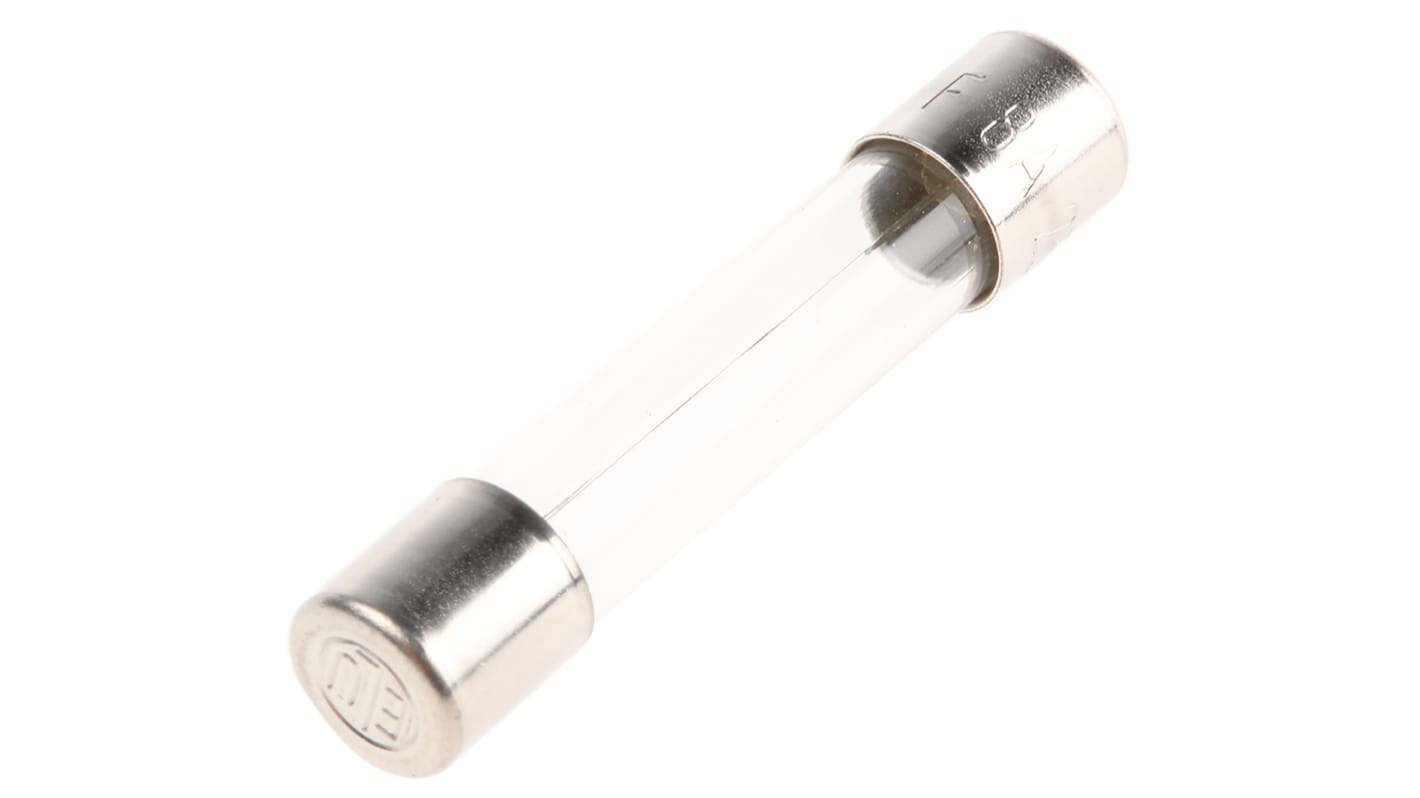 SIBA GZ Feinsicherung F / 8A 6.3 x 32mm 250V ac Glas