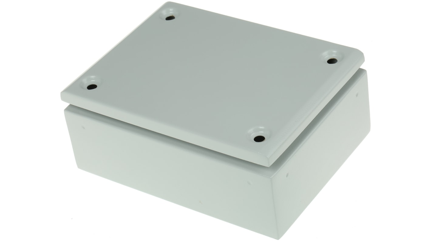 Contenitore a parete con portello Piatta Schneider Electric in Acciaio 150 x 200 x 80mm, col. Grigio, IP66