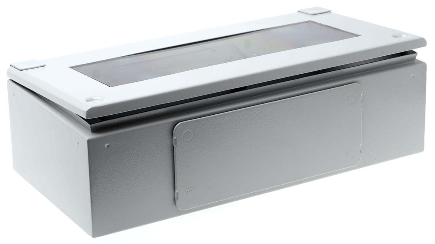 Caja de pared Schneider Electric Spacial SBM de Acero Gris, 200 x 400 x 120mm, IP55