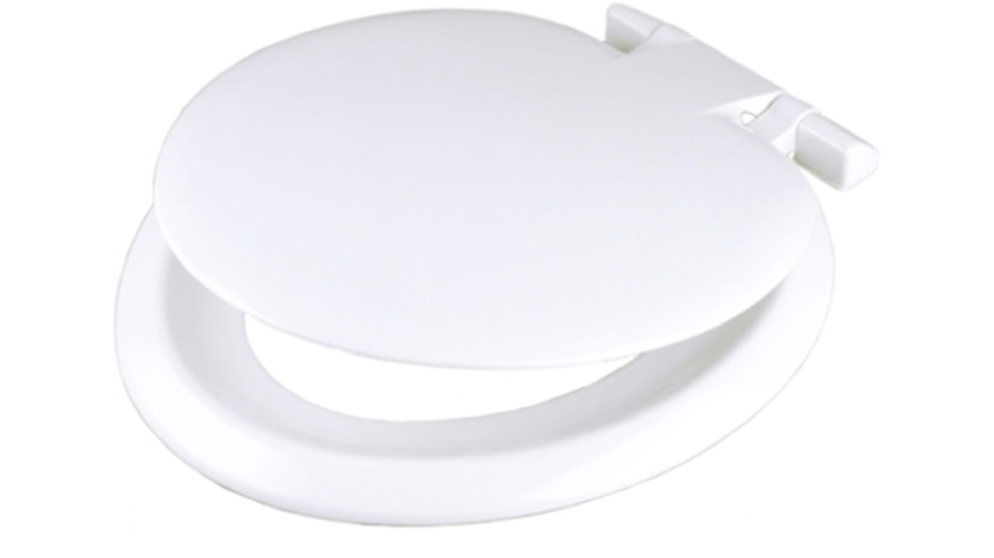 White Toilet Seat, 470 x 390 x 45mm