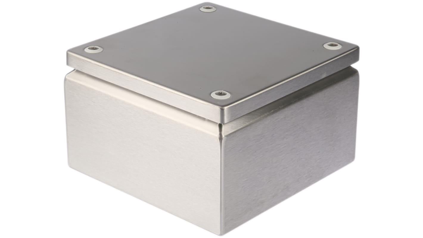 Rittal KL Series 304 Stainless Steel Terminal Box, IP66, 200 mm x 200 mm x 120mm