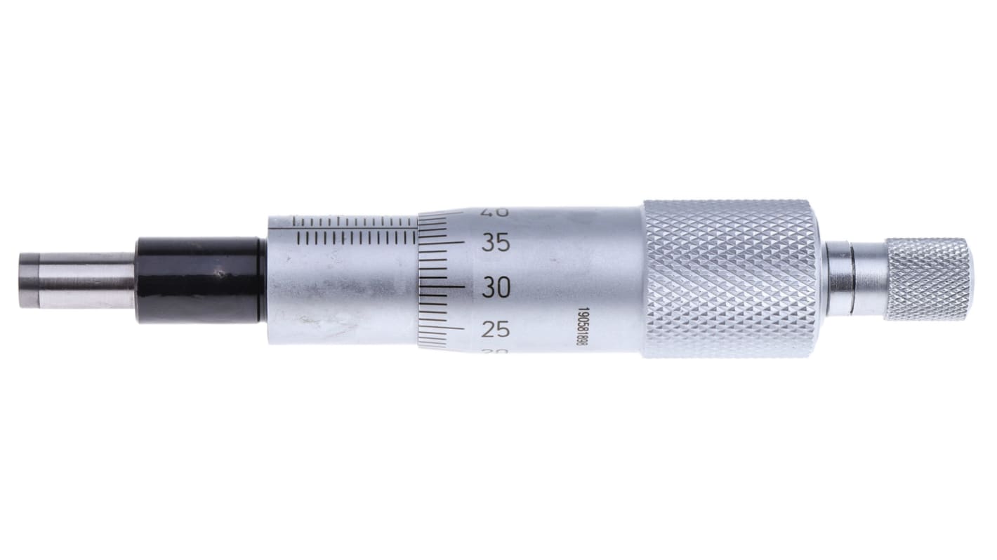 RS PRO Depth Micrometer, Range 0 mm →25 mm