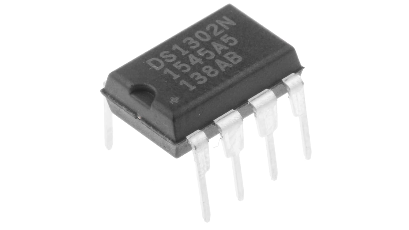 Maxim Integrated DS1302N+, Real Time Clock (RTC), 31B RAM Serial-3 Wire, 8-Pin PDIP