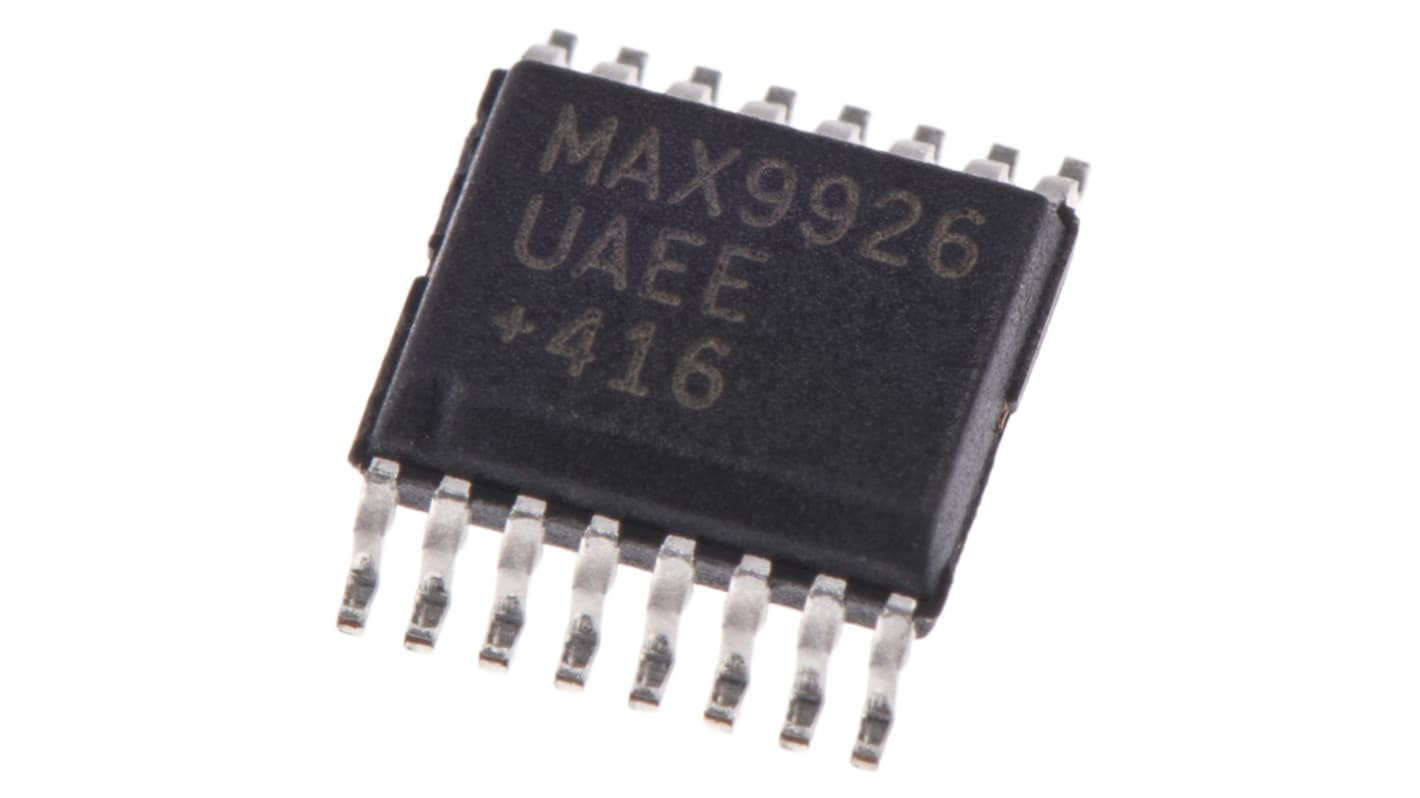 Interfaz de sensor de reluctancia variable, MAX9926UAEE+, QSOP 16 pines Sensores de efecto Hall