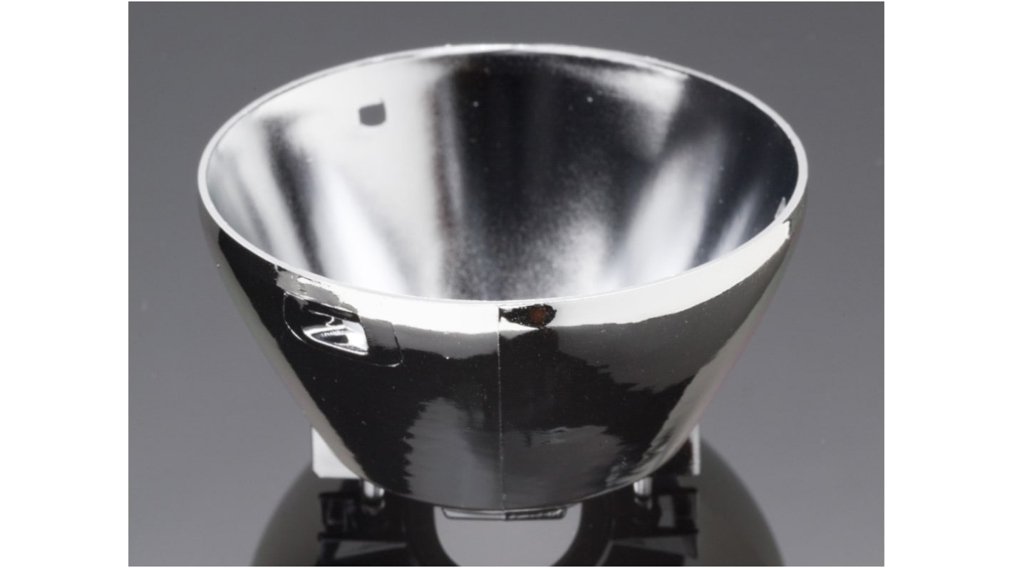 Reflector LED Ledil, diámetro 45mm, 45 (Dia.) x 25mm, para Lumileds LUXEON S, Serie Venla