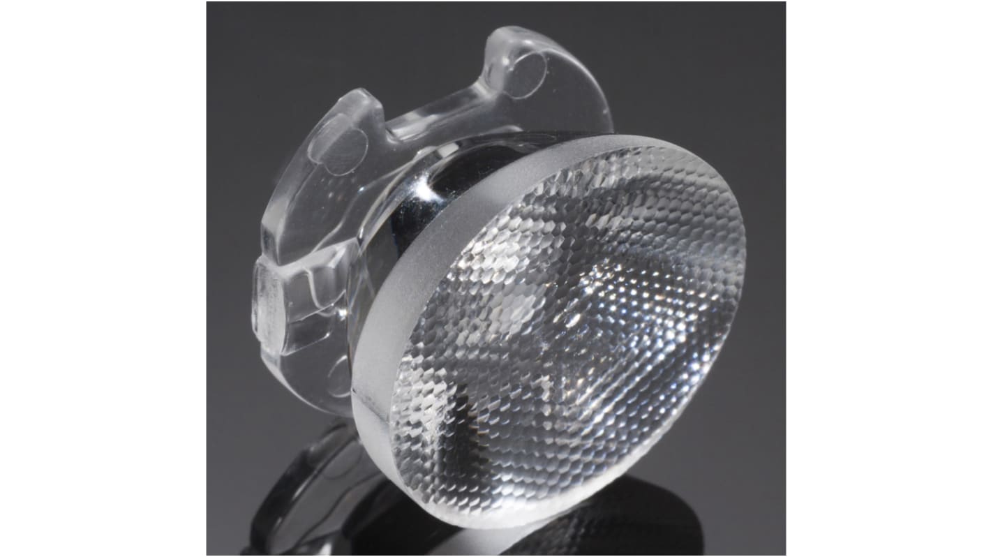 Lente per LED Ledil CA11998_EMILY-SS-WAS, diam. 26mm, emissione Spot, copertura 10 → 13 °, per Cree XM-L, Cree