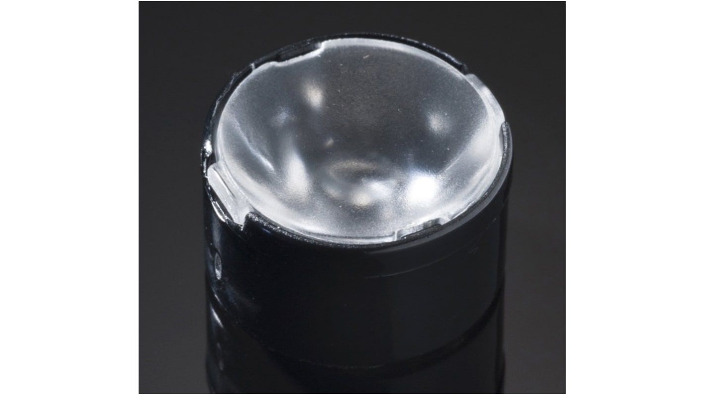 Conjunto de lente Ledil, diámetro 16mm, 16 (Dia.) x 9.5mm, Difuso, 14 °, Serie Tina2