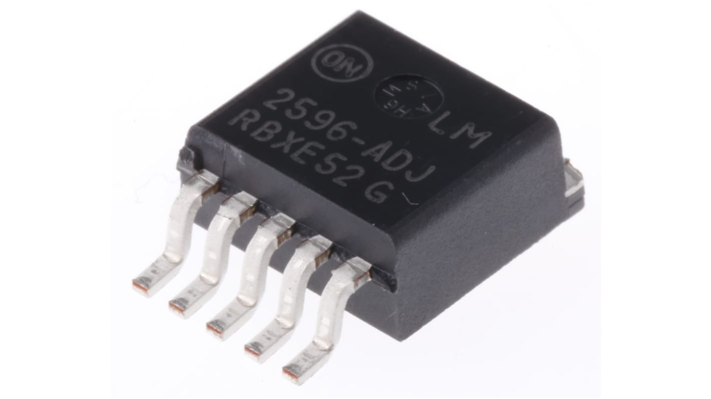 Régulateur de commutation CMS onsemi, 3A, 37 V, 40 V sortie Ajustable