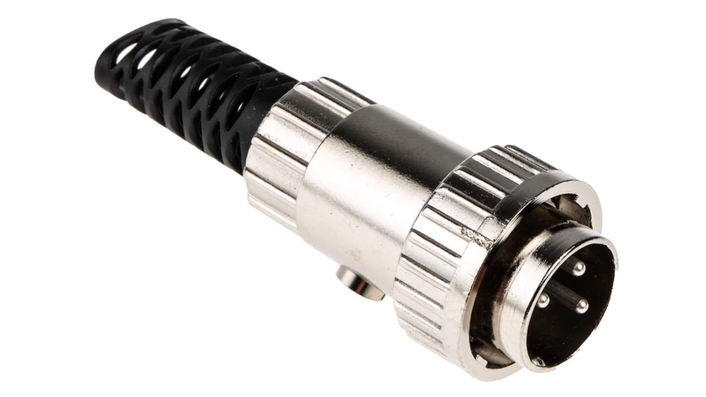 Conector DIN RS PRO de 3 vías, 100 V ac RS