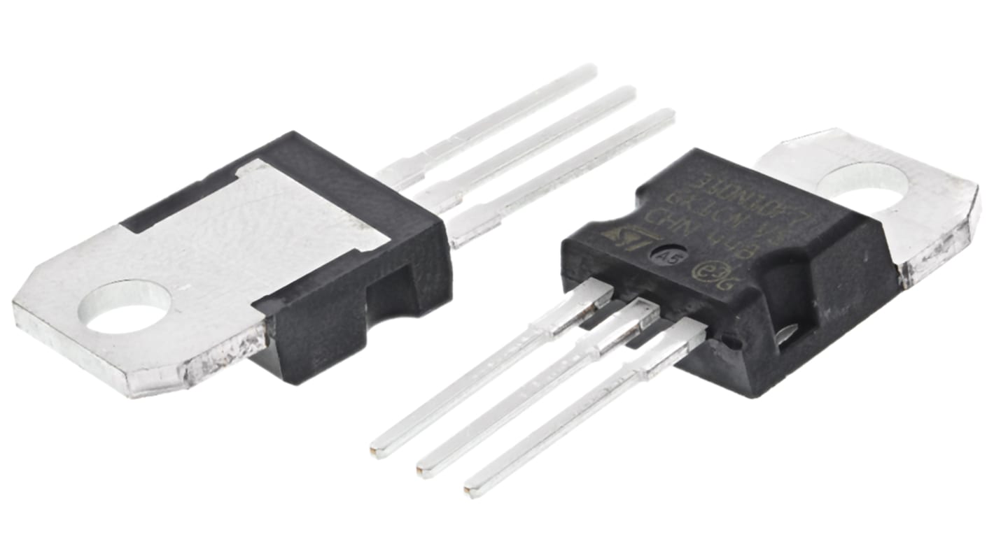 STMicroelectronics Nチャンネル MOSFET100 V 180 A スルーホール パッケージTO-220 3 ピン