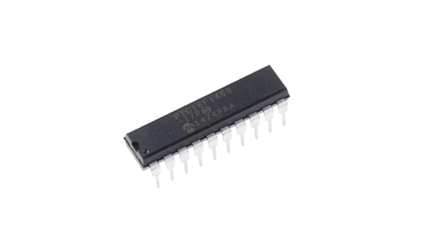 Microchip PIC16F1459-I/P, 8bit PIC Microcontroller, PIC16F, 48MHz, 14 kB Flash, 20-Pin PDIP