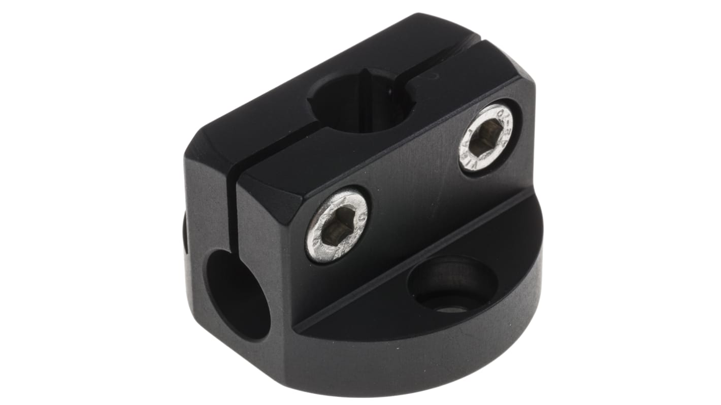 Pied de structure RS PRO, profilé 8mm, Ø 10mm, filetage M5 en Aluminium