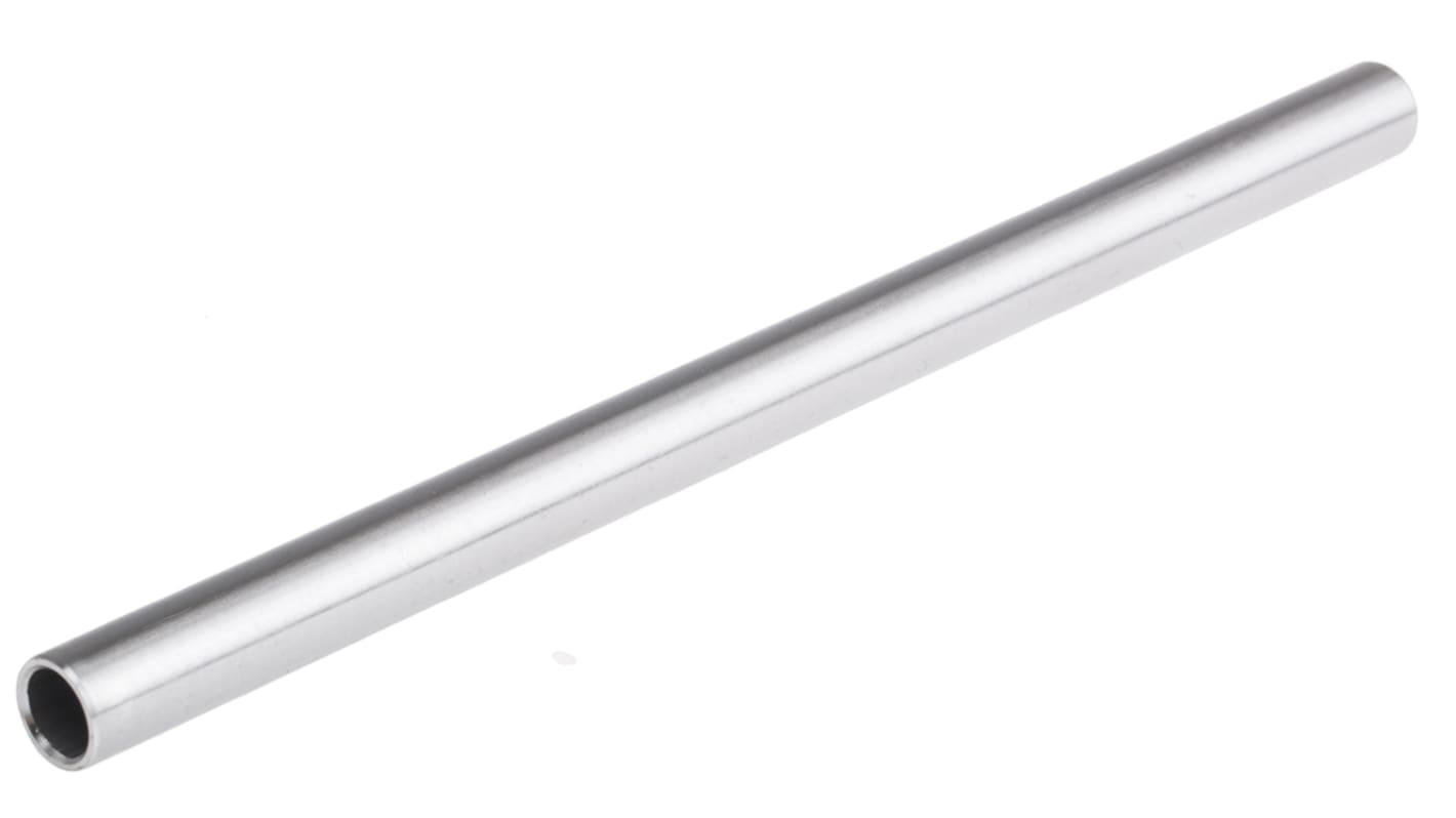 RS PRO Silver Stainless Steel Round Tube, 200mm Length, Dia. 12mm