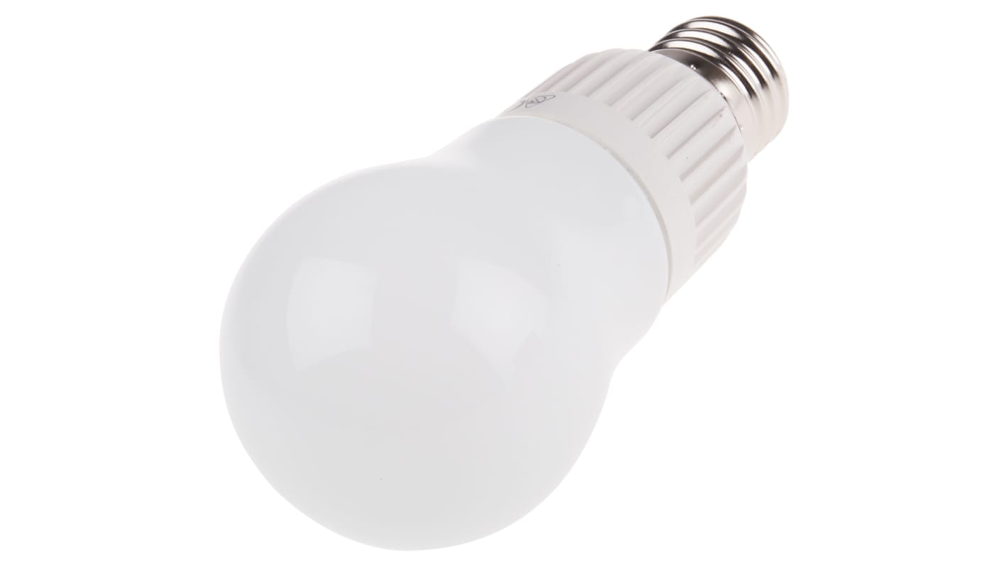 RS PRO E27 LED GLS Bulb 5.5 W(35W), 3000K, Warm White, GLS shape