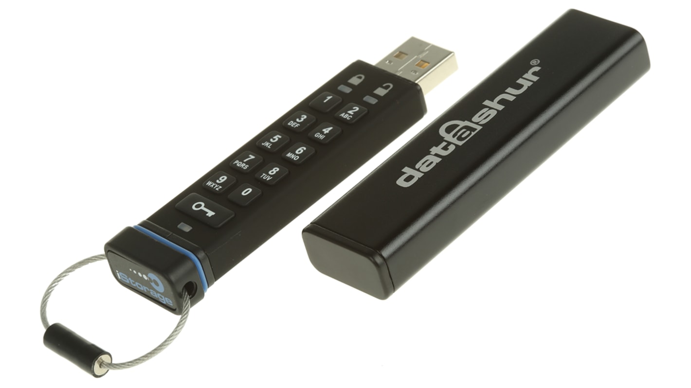 Pendrive iStorage 8 GB USB 2.0, con encriptación