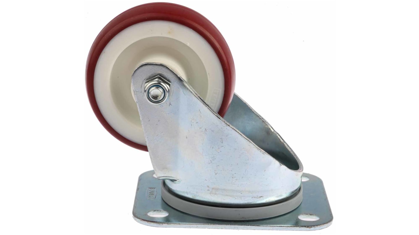 Tente Swivel Castor Wheel, 150kg Capacity, 80mm Wheel