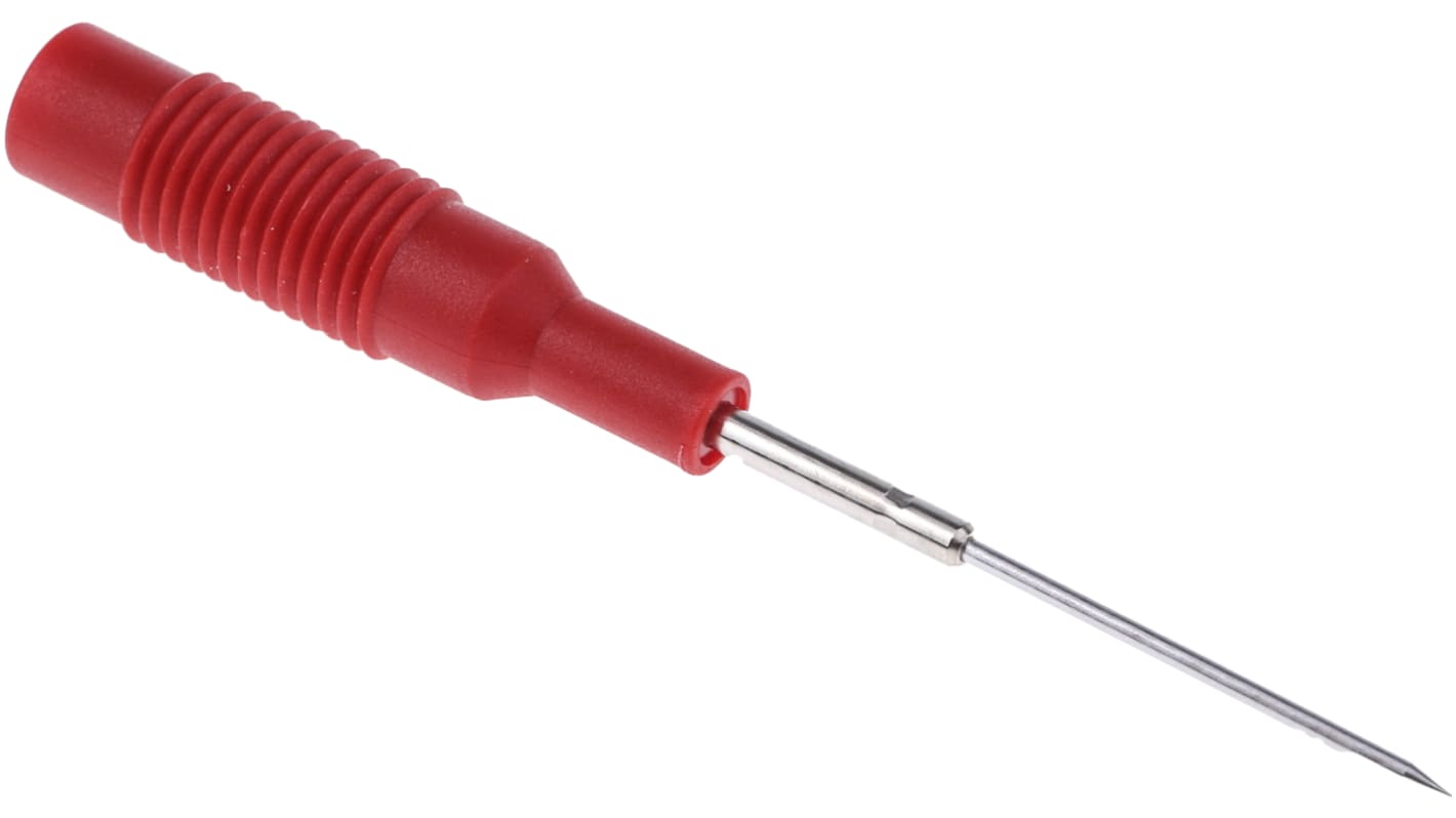 Hirschmann Test & Measurement, 1mm Testprobe, Type: Fast, 30 V ac, 60V dc