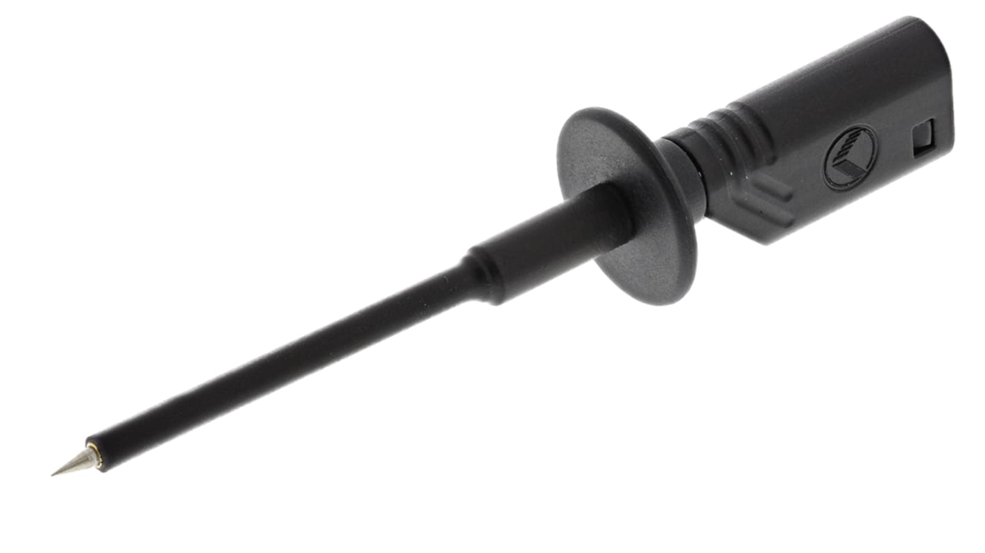 Sonda de prueba, 1kV, punta 1.4mm, Negro