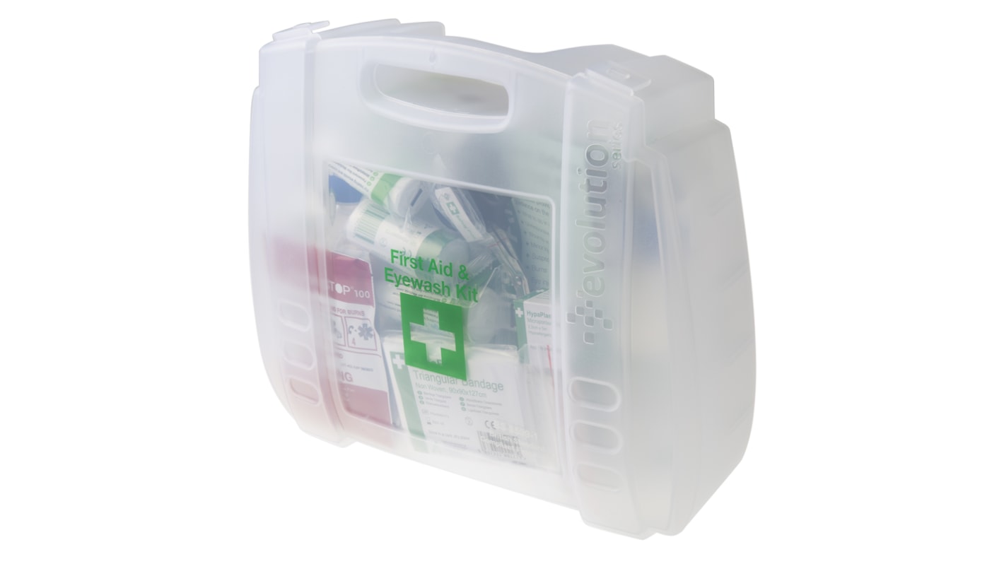 RS PRO First Aid & Eyewash Kit Carrying Case