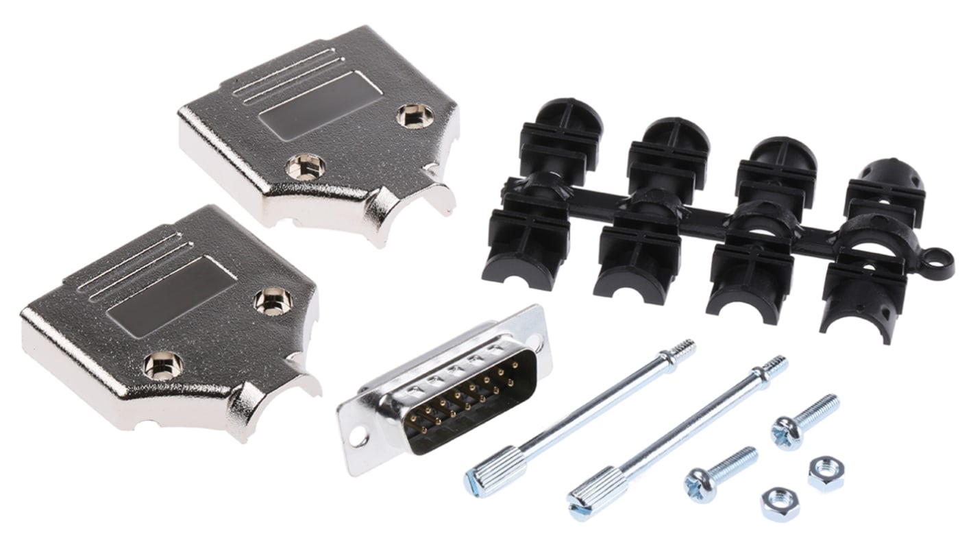 MH Connectors D-subコネクタ, 15極, MHDTPK15-DB15P-K