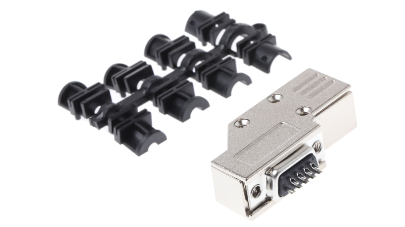 MH Connectors MHDCMR 9 Way Right Angle D-sub Connector