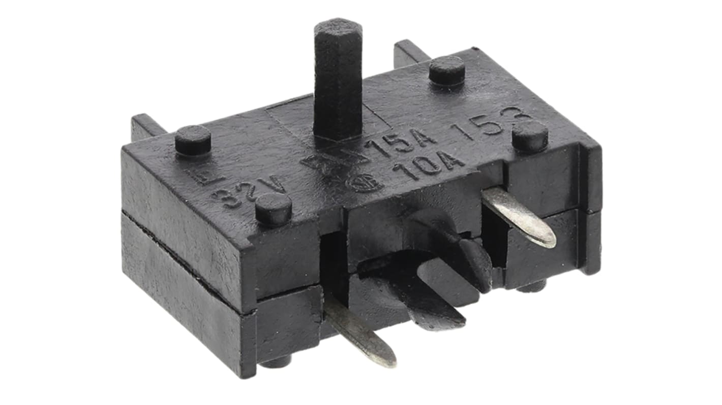 Portafusibili per montaggio su circuito stampato Littelfuse Mini, 15A, 32V cc