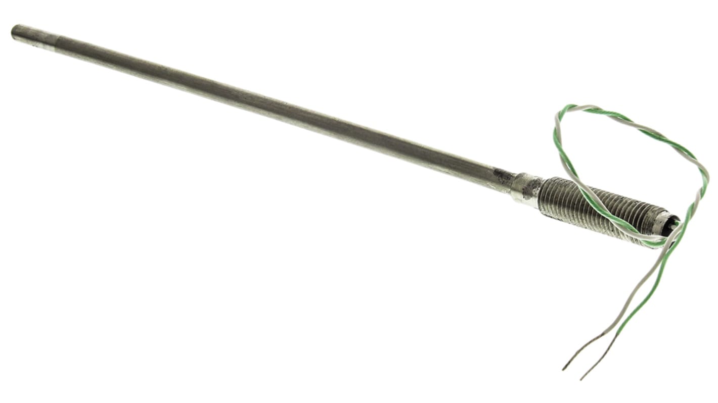 Thermocouple à isolation minérale RS PRO type K Ø 4.5mm, L 150mm, +1100°C max à Raccord dénudé