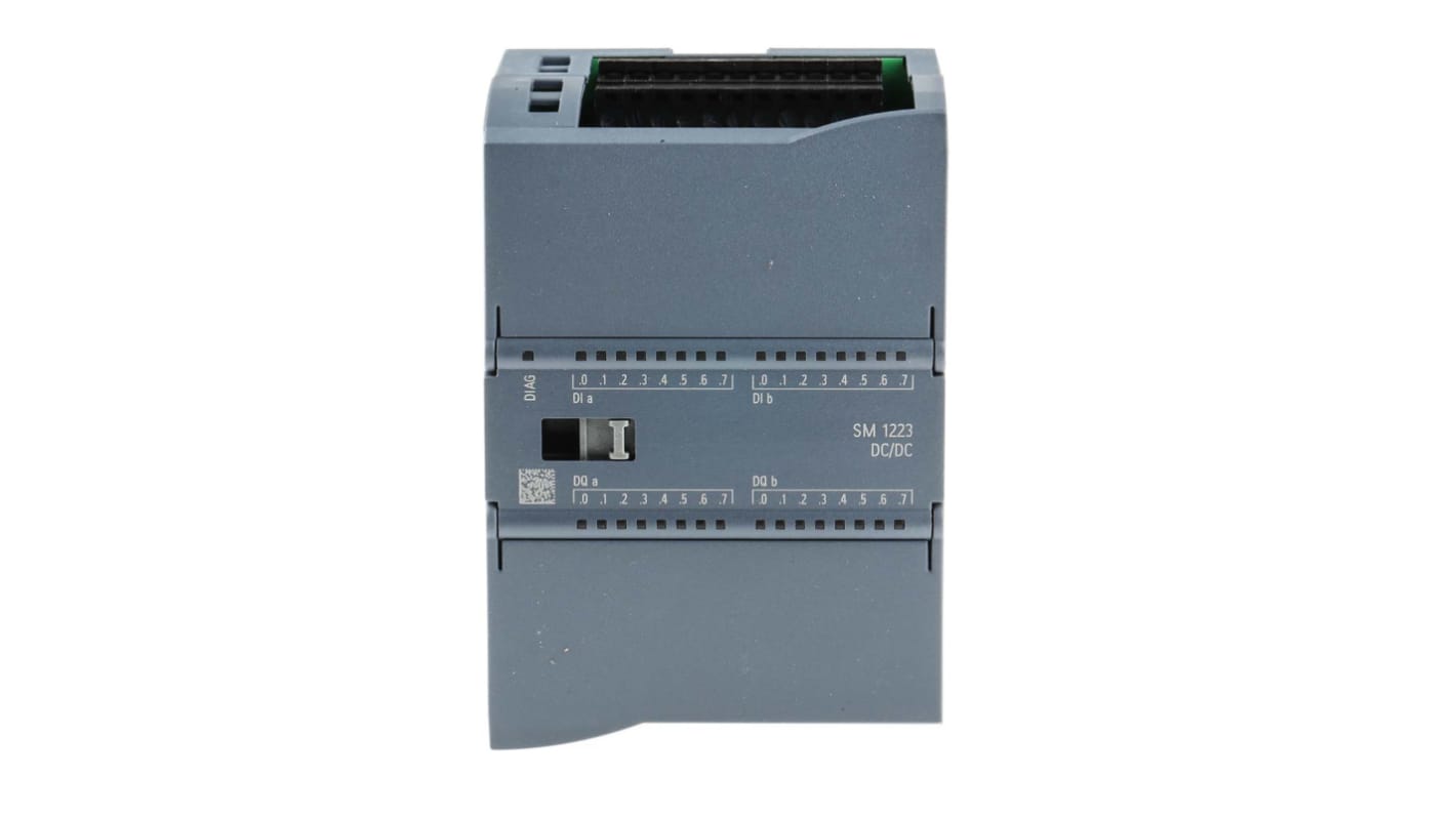 Siemens SM 1223 SPS-E/A Modul für Serie SIMATIC S7-1200, 16 x Digital IN / 16 x Digital OUT, 100 x 70 x 75 mm