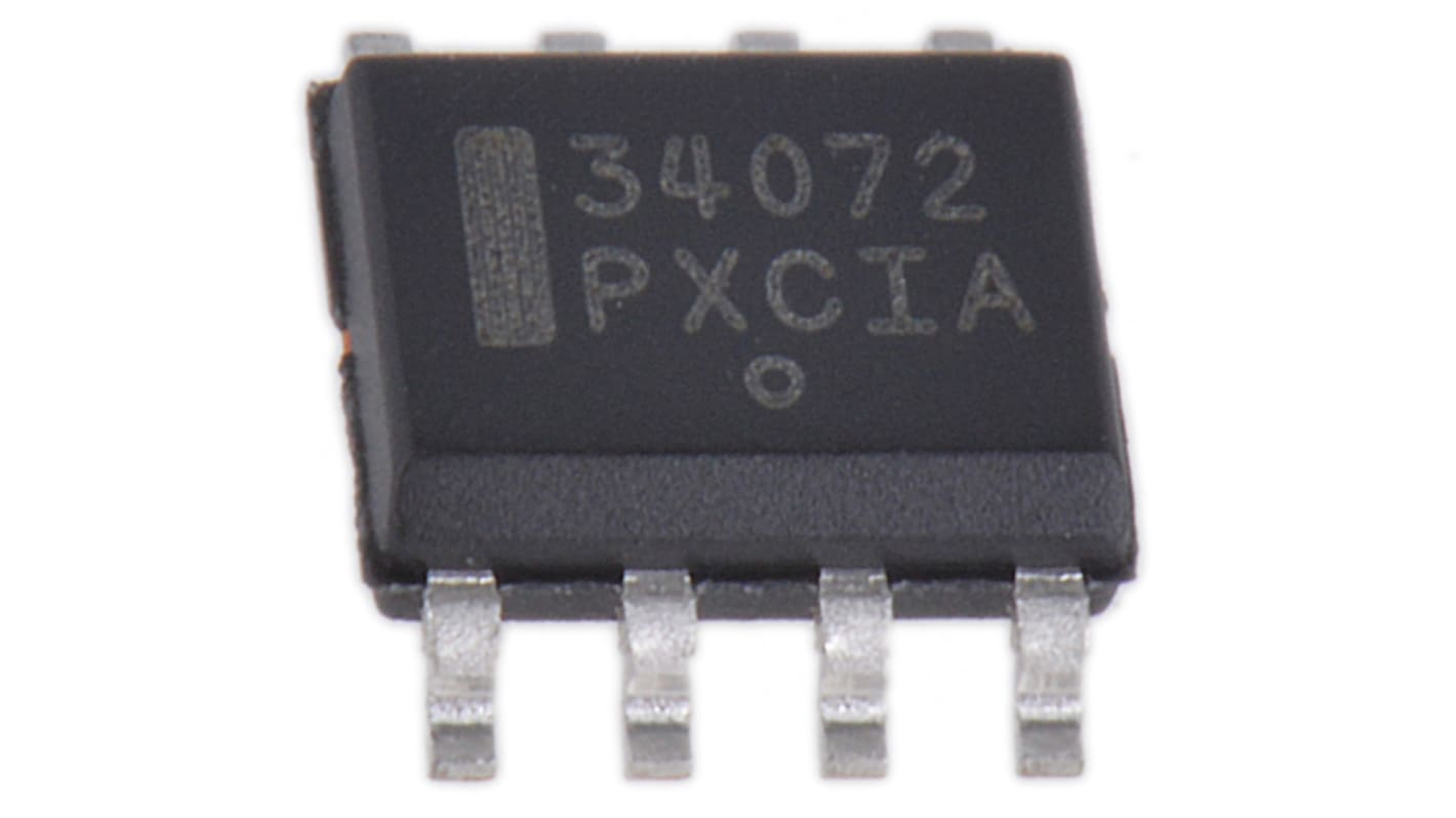 MC34072ADG onsemi, Op Amp, 4.5MHz, 3 → 44 V, 8-Pin SOIC