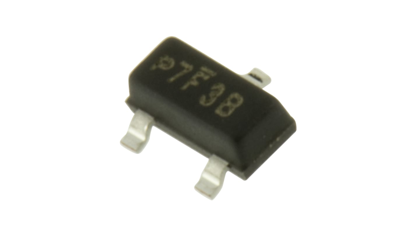 MOSFET Vishay, canale P, 108 mΩ, 4,4 A, SOT-23, Montaggio superficiale