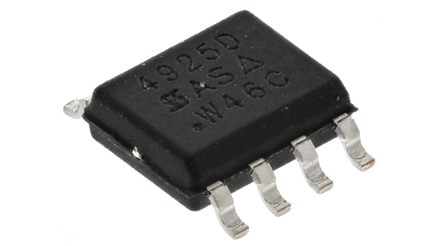 Vishay SI4925DDY-T1-GE3 P-Kanal Dual, SMD MOSFET 30 V / 8 A 5 W, 8-Pin SOIC