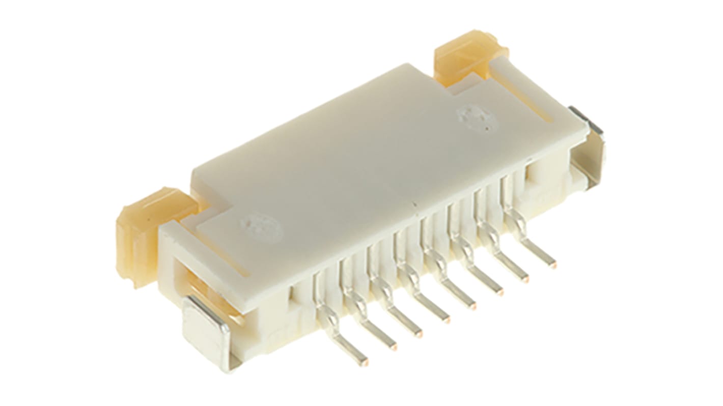 Molex Easy-On FPC-Steckverbinder, Buchse, 8-polig / 1-reihig, Raster 1mm Lötanschluss