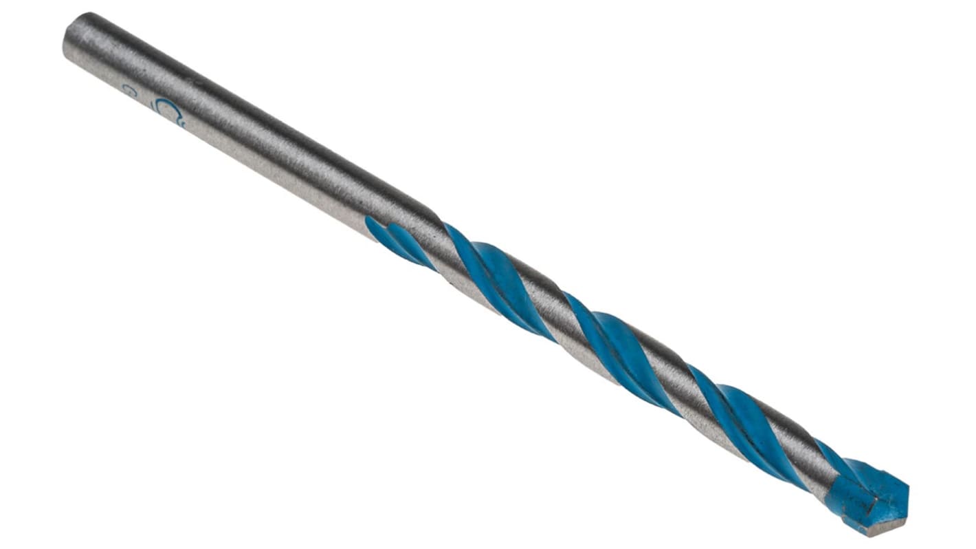 Bosch Carbide Twist Drill Bit, 6mm Diameter, 100 mm Overall