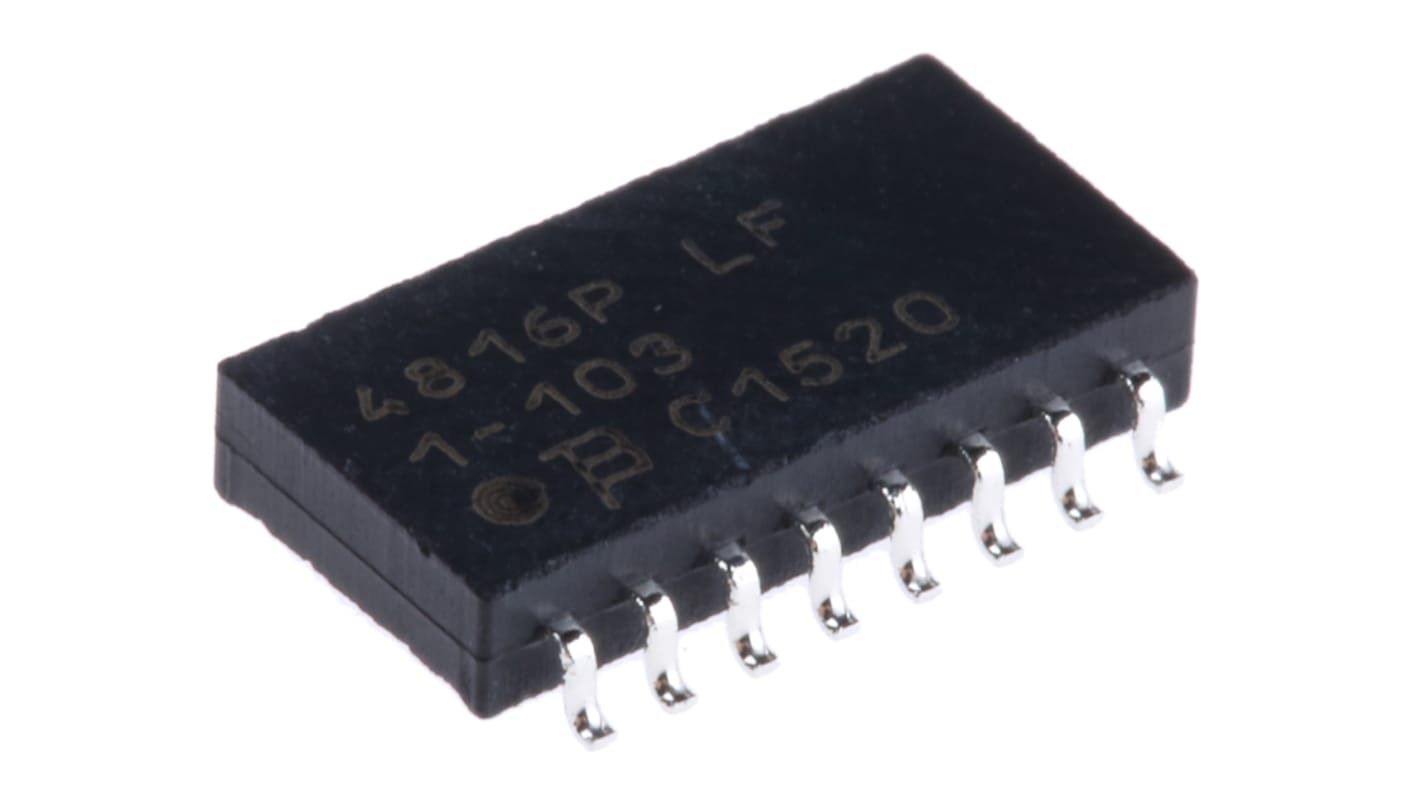 Réseau de résistance AEC-Q200 Bourns 10kΩ ±2% ISOL, 8 résistances, 1.28W, boîtier SOIC série 4800P