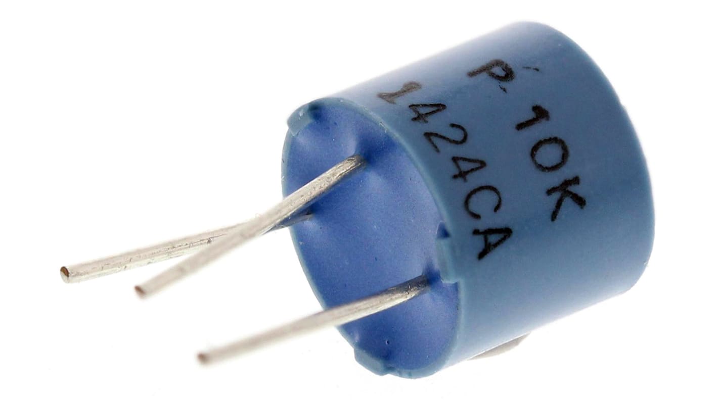 10kΩ, Through Hole Trimmer Potentiometer 0.5W Bourns