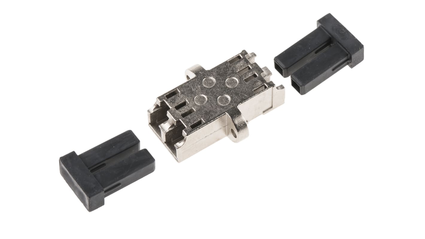 Adaptateur pour fibre optique, LC vers LC Multimode Duplex