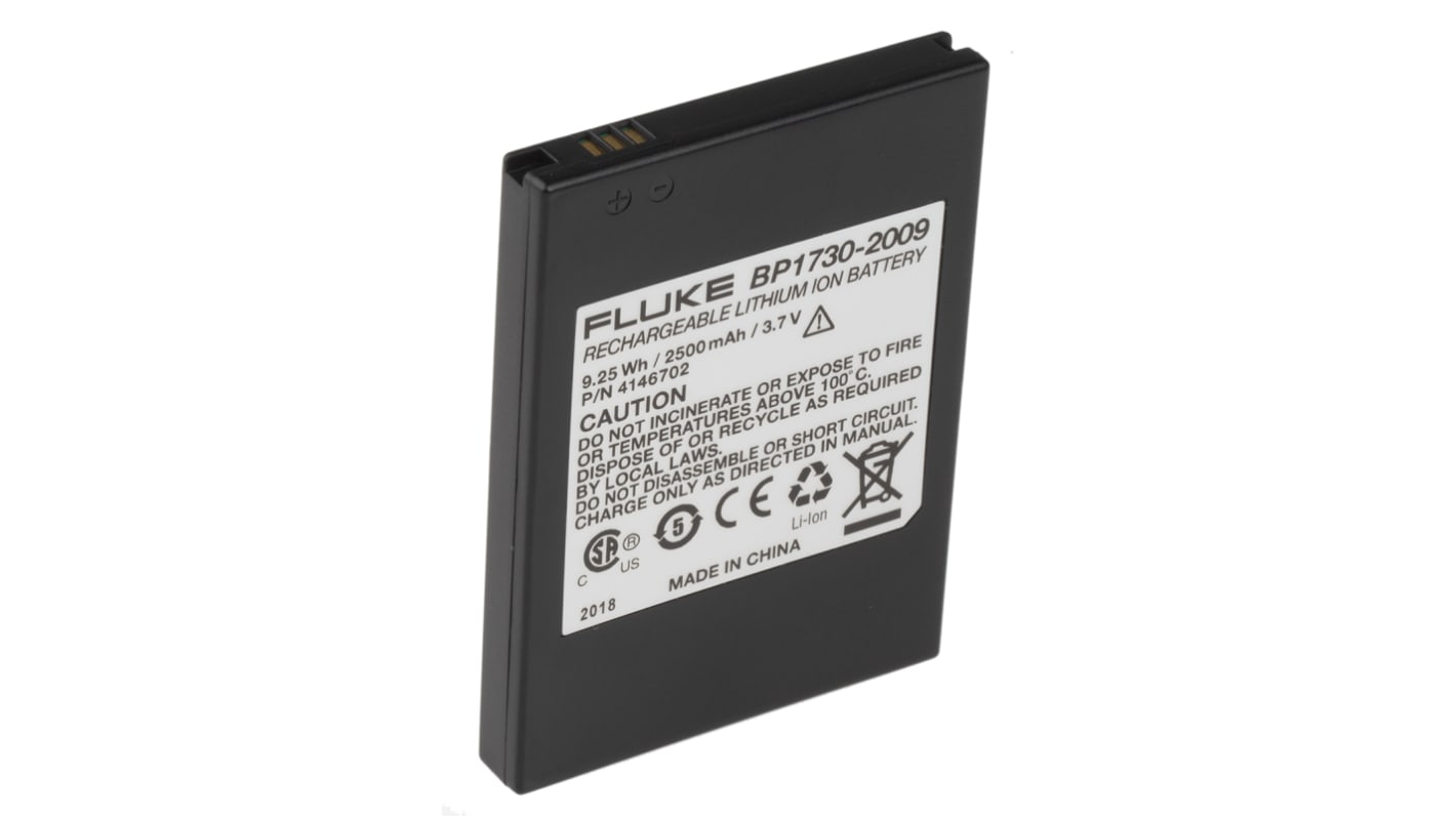 Batteria per monitor energia, Fluke BP1730, per l'utilizzo con Fluke 1730