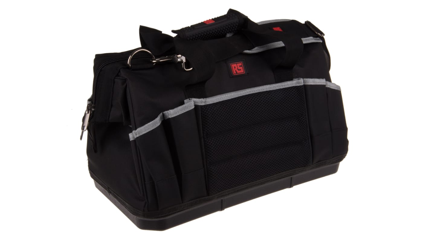 RS PRO Polyester Tool Bag with Shoulder Strap 430mm x 240mm x 250mm