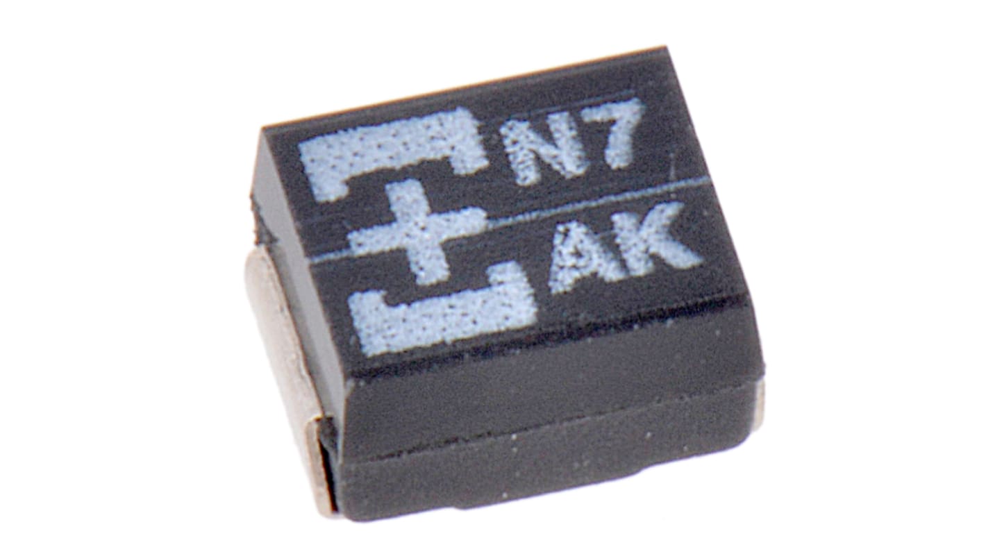 Panasonic 33μF Surface Mount Polymer Capacitor, 10V dc