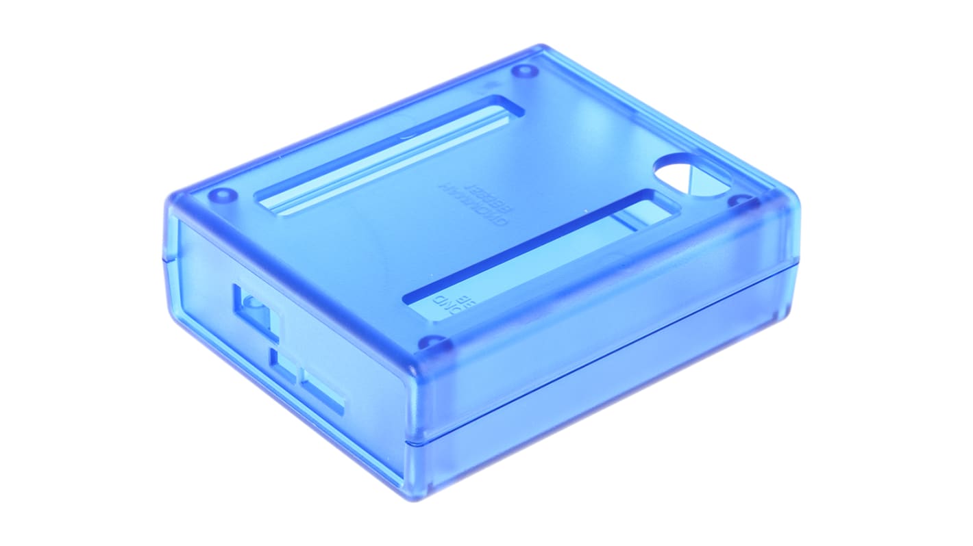 Caja para placa de desarrollo de ABS, 95.31 x 77.31 x 30mm, Azul, para BeagleBone Black