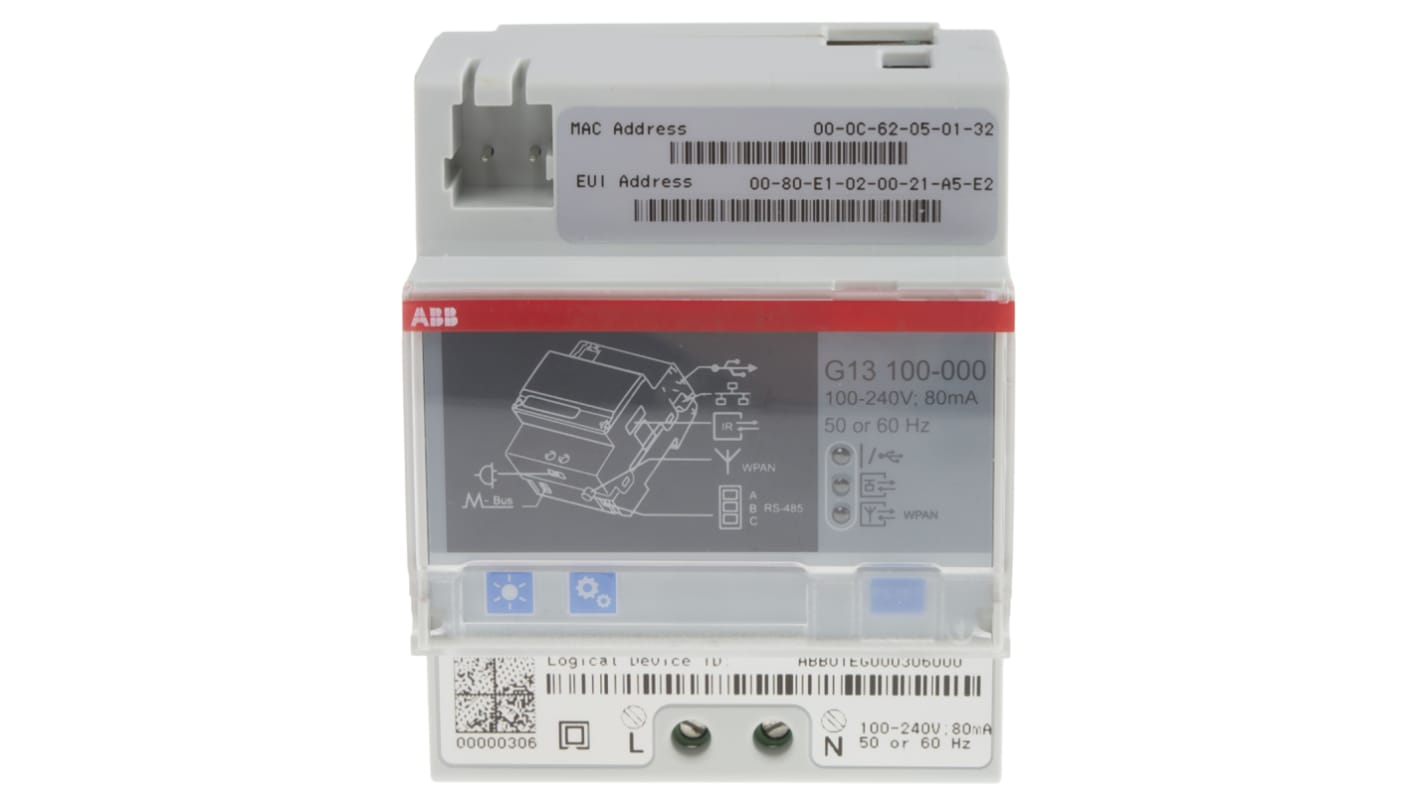 Ethernet gateway ABB, Gateway, monofase fasi, display Digitale